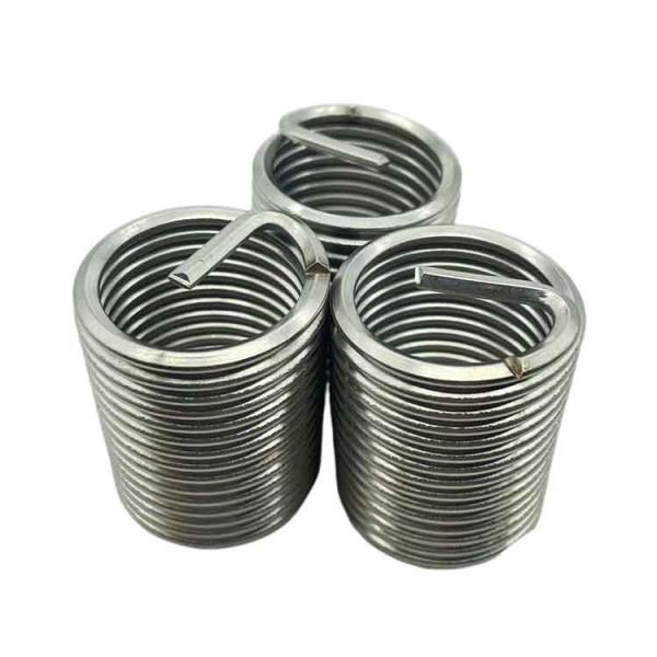 M2 M3 Stainless Steel SS304 Wire Thread Insert For Titanium Alloy