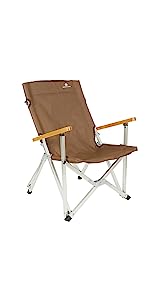 Folding Chairs Heavy Duty Support 350 lbs Moon Chair with Carry Bag Portable Folding Camping Chair with Carry Bag