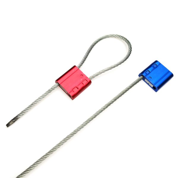 US-CC351 High Security Cable Seals Aluminium Alloy 3.5mm For Trucks