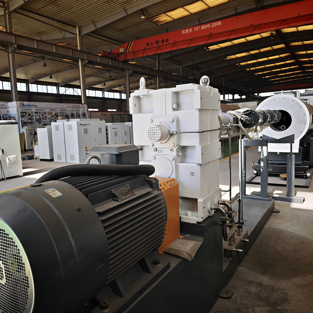 Pre-Insulation PE Jacket  Extruder Line with Vacuum Calibration