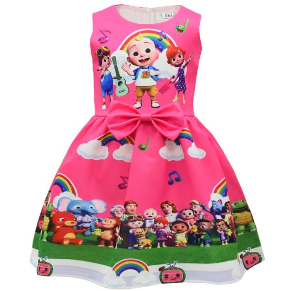 Children'S Dress Clothing Short Sleeve Girls Dresses Cosplay Girls Princess Dresses