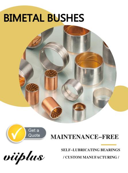 CC495K / CuSn10Pb10 Steel Bimetal Bronze Bushing & Strips Sheet Material ASTM Standard