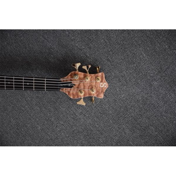 5 string bass guitar Smith bass bass Bolt on neck Custom for buyer with maple neck and black inlay