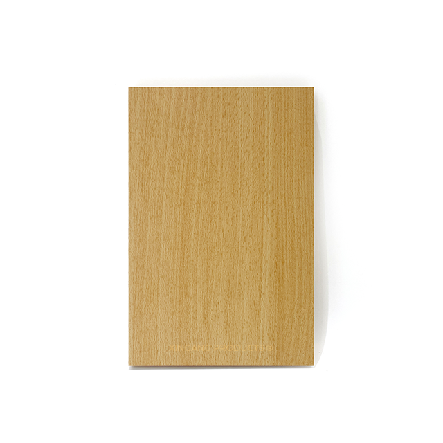 High Density Melamine Faced MDF Sheets Elegant Light Wood Grain Texture Fade Resistant