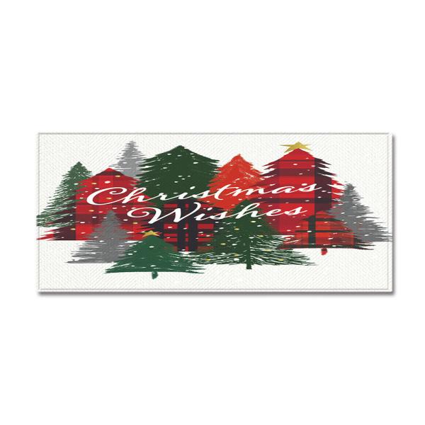 O banheiro da árvore de Natal desliza não o tapete do assoalho de Mat Living Room Kitchen Sofa