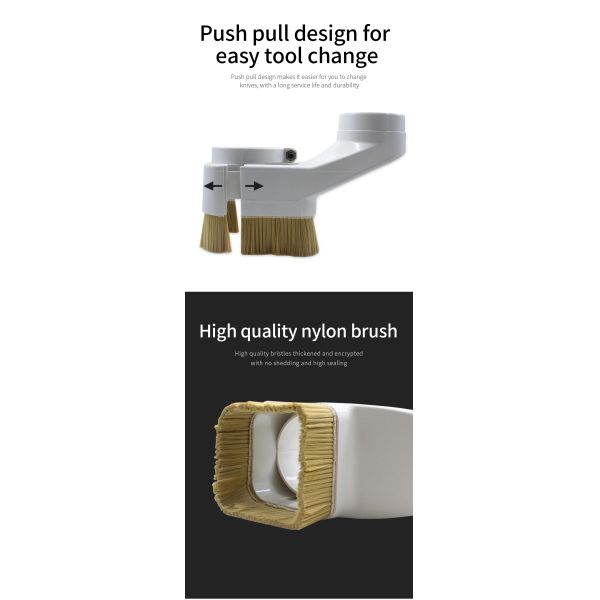 Diseño profesional personalizado de routers CNC con capucha de polvo de bajo costo cubierta de succión de la máquina de sierra de madera para piezas de maquinaria de madera