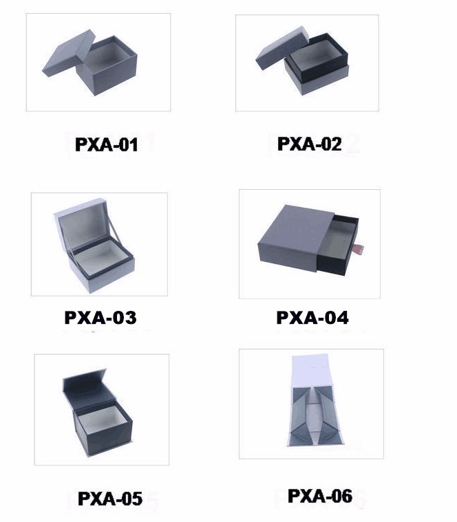 Роскошная горячая печать Черная коробка Подарочная упаковка с печатью CMYK