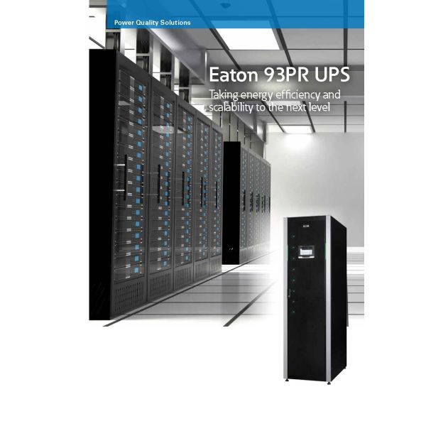 Eaton 93PR UPS 200KVA 200KW 400V ТРИ ФРАЗЫ ABM Модульные онлайн-УПС для центра обработки данных