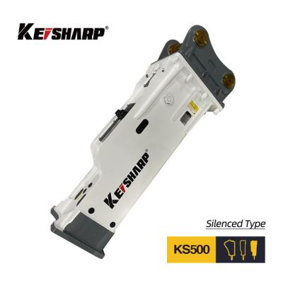 KS500 195mm Chisel Box Type Hydraulic Breaker Digger Concrete Breaker