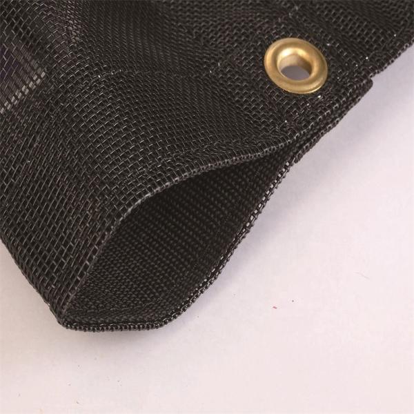 Tear Strength PVC Coated Mesh Fabric Lightweight 0.4-1.0mm SGS.REACH Certification