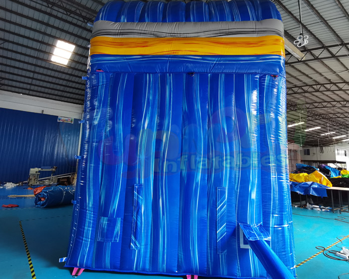 хвастун скачки спортивной площадки водных горок бассейна PVC 0.55mm раздувной