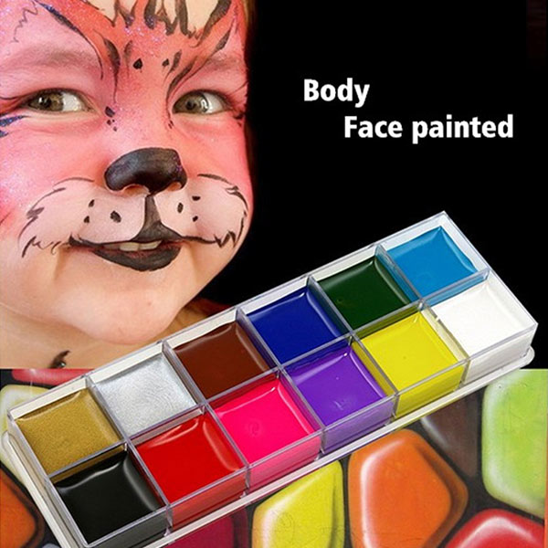 Art Fancy Dress Party Fancy Oil Painting Face Body Paint