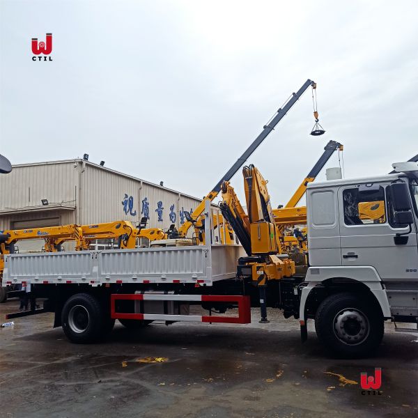 F3000 установленная тележкой тележка крана 380HP 8t планшетная буксируя