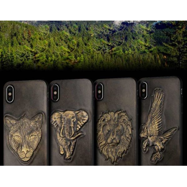 PU leather phone case for 2019 iphoneX, with embossment workmanship