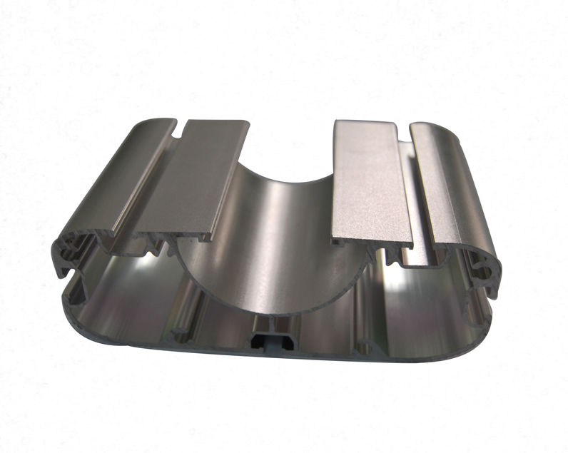 Wall Anodizing Curved Aluminium Profile Heat Insulation Attractive Looking
