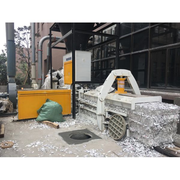 60t Hydraulic Recycling Waste Paper Cardboard Press Baler Machine