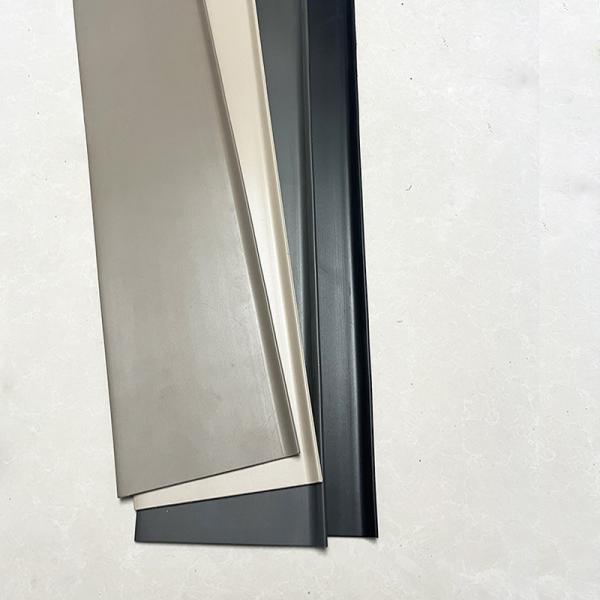 4 de altura Hide Gap Vinyl Wall Cove Base de parede com dedo durável 6 x 1/8 4 x 0,125 0.08