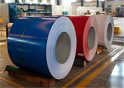 0.18mm Thick Blue PPGI Prepainted Galvanized Steel Coil ADP Surface