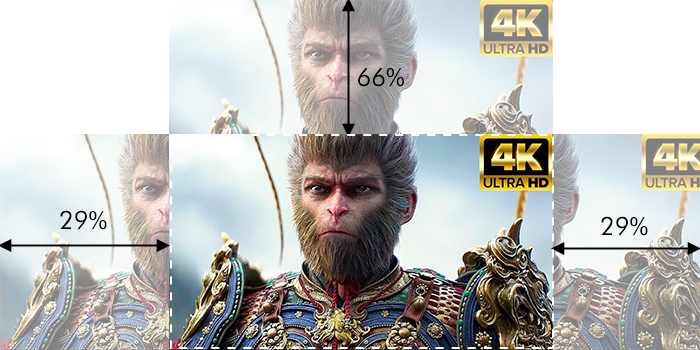 7200 Lumens Laser Projector 3LCD Projector For Large Screen Entertainment