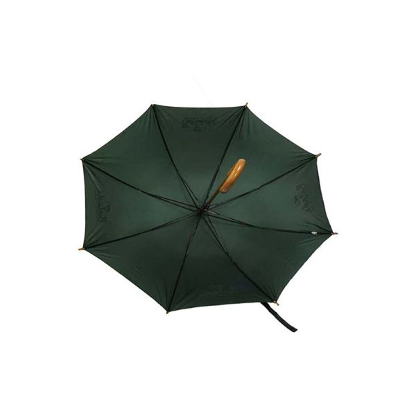 Зонтик ручки ручки дж деревянный дизайн логотипа металла 23 дюймов подгонянный рамкой