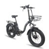 EU Warehouse 1000W 20x4.0 Fat Tire Folding Electric Bike with 48V 18Ah Lithium Battery