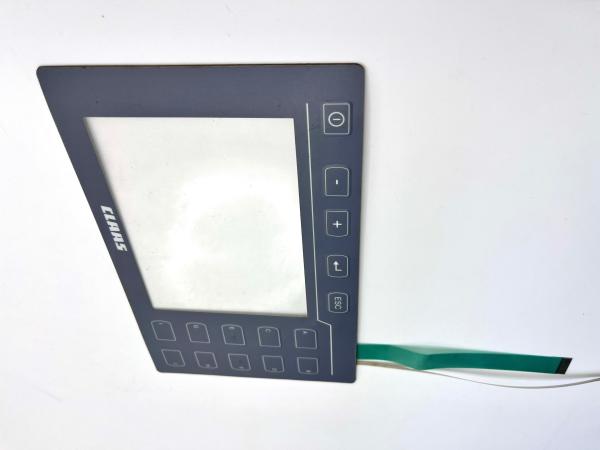 3 Keys LED Medical Membrane Switch Long Lifespan 1.0MM Pitch With Nicomatic Connector