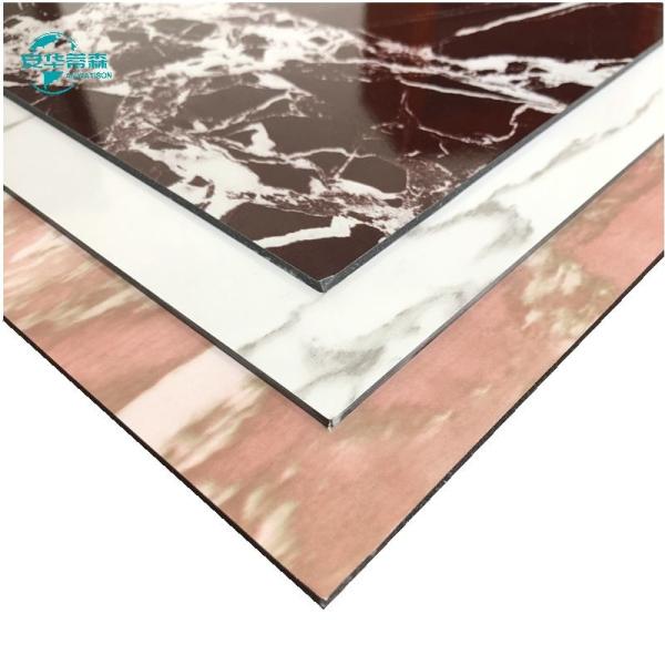 Panneaux ACP en grain de marbre élégant pour une décoration intérieure et extérieure sans effort