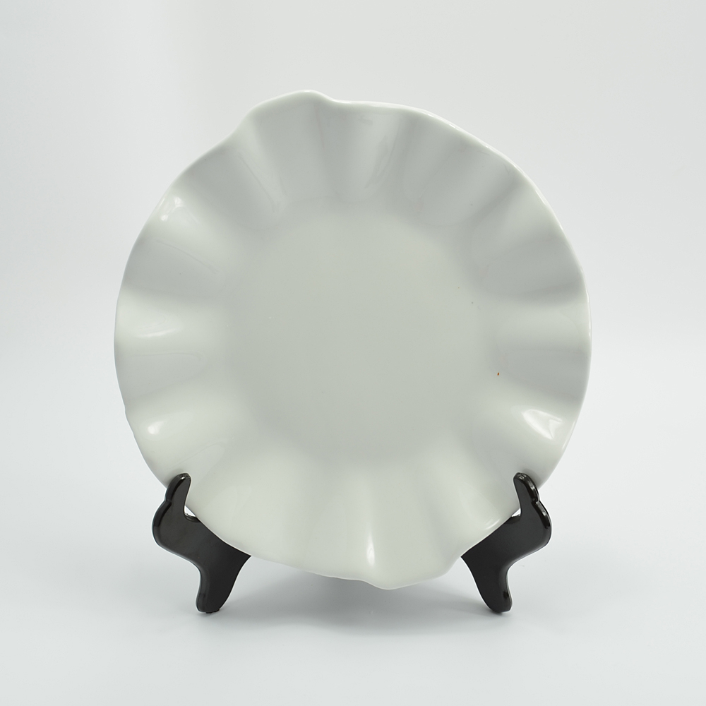 Цветовидные керамические тарелки Порцелановый обеденный набор керамические блюда