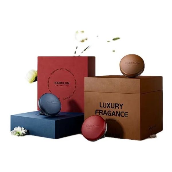 Кожаная ароматизированная автомобильная освежитель воздуха рекламная вишневая автомобильная ароматерапия