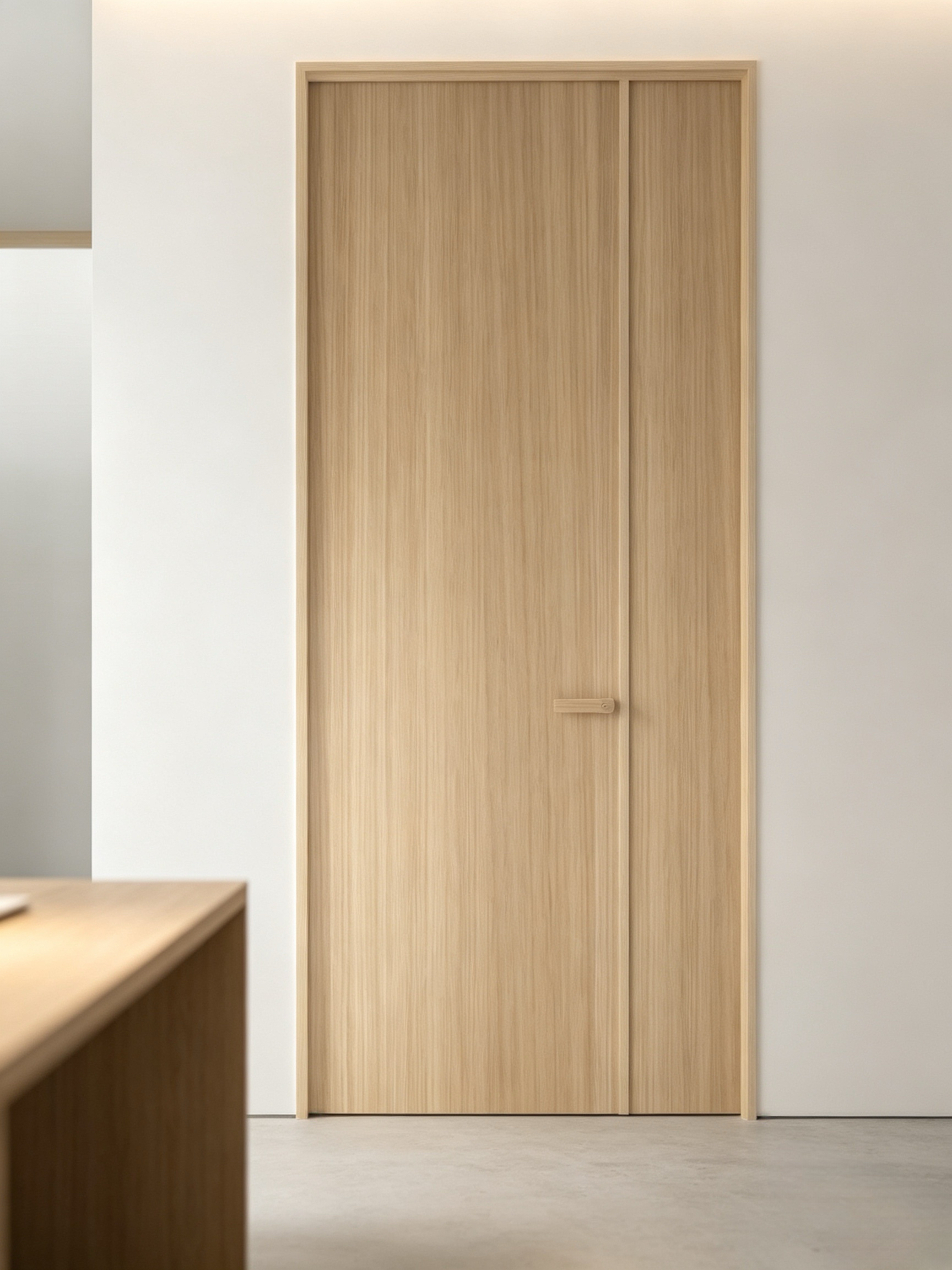 Custom Size T6-T5 Aviation-grade Aluminum Wood Composite Soundproof Interior Door