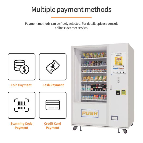 Meilleur vendeur de distributeurs automatiques en plein air boissons et collations distributeurs automatiques
