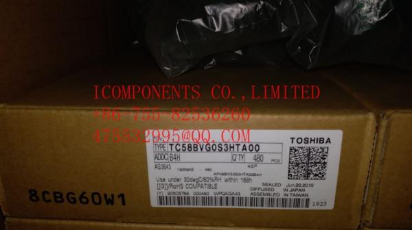 TC58BVG0S3HTA00  KIOXIA	NAND Flash Parallel 3.3V 1G-bit 128M x 8 48-Pin TSOP-I
