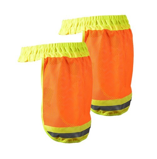 Высокая видимость Безопасность Твердая шляпа Тенистые аксессуары Солнце с отражающей лентой