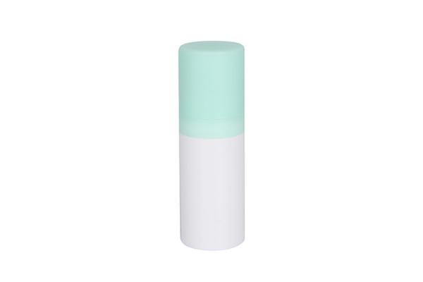 Amostra de ensaio vazia 5 ml 10 ml 15 ml recipientes de viagem cosméticos Od 25 mm garrafa de loção de bomba sem ar