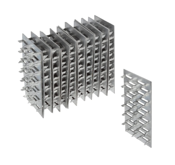 Coppery Mending Plate for Wood Connector Galvanized Steel Single-side Bracket Structure