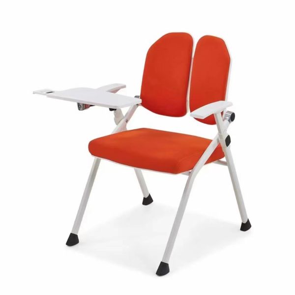 School Student Meeting Training Chair With Writing Table PP Armrest