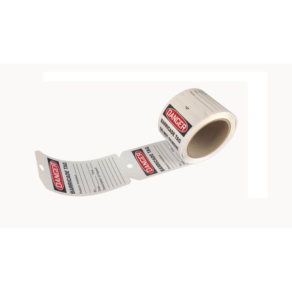 Custom Design Plastic Safety Tag Waterproof UV Resistant