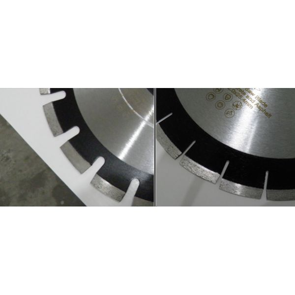 Одобренное СГС лезвие резца асфальта, лезвие черного алмаза для асфальта