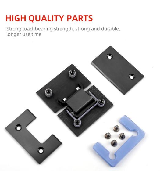 Enhance Your Shower Experience with Satin Steel 180 Degree Glass to Glass Door Hinge