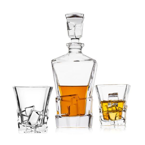 графинчик вискиа пользы дома 750ml и стеклянное неэтилированное обслуживание OEM