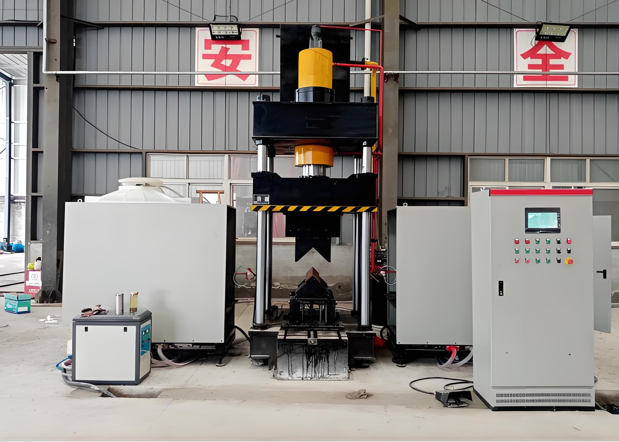 Advanced CNC Heating Bending Machine For Angle & Plate For Steel Structures