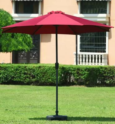 ZZS-01 W2.7m H2.5m Middle Pillar Outdoor Large Sun Umbrella for Courtyard and Beach