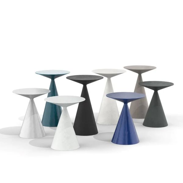 Fiberglass Couch Small Chairside Table For Leisure Occasion Area