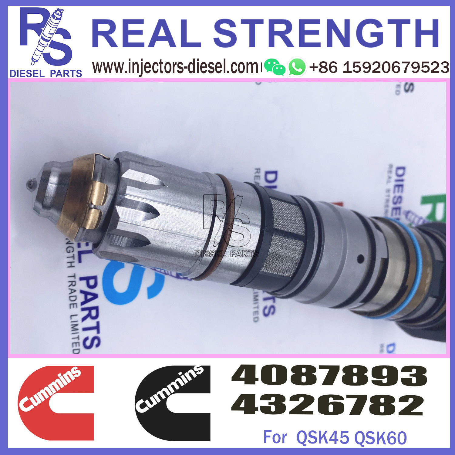 Инжектор 4088427 4087893 Cummins дизельный 4326782 4010025 4001813