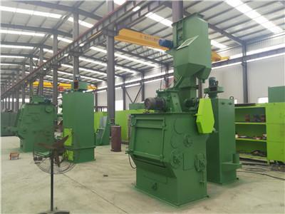 machine de grenaillage de la ceinture 1500kg/hr en caoutchouc emboutissant le nettoyage de pièces