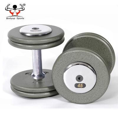 Steel Handle Gym Fitness Dumbbell , Adjustable Dumbbell Set For Military Fitness Centers