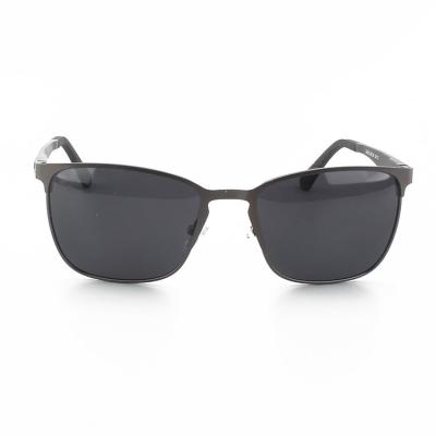 Trendy Square 139mm Metal Polarized Sunglasses For Driving