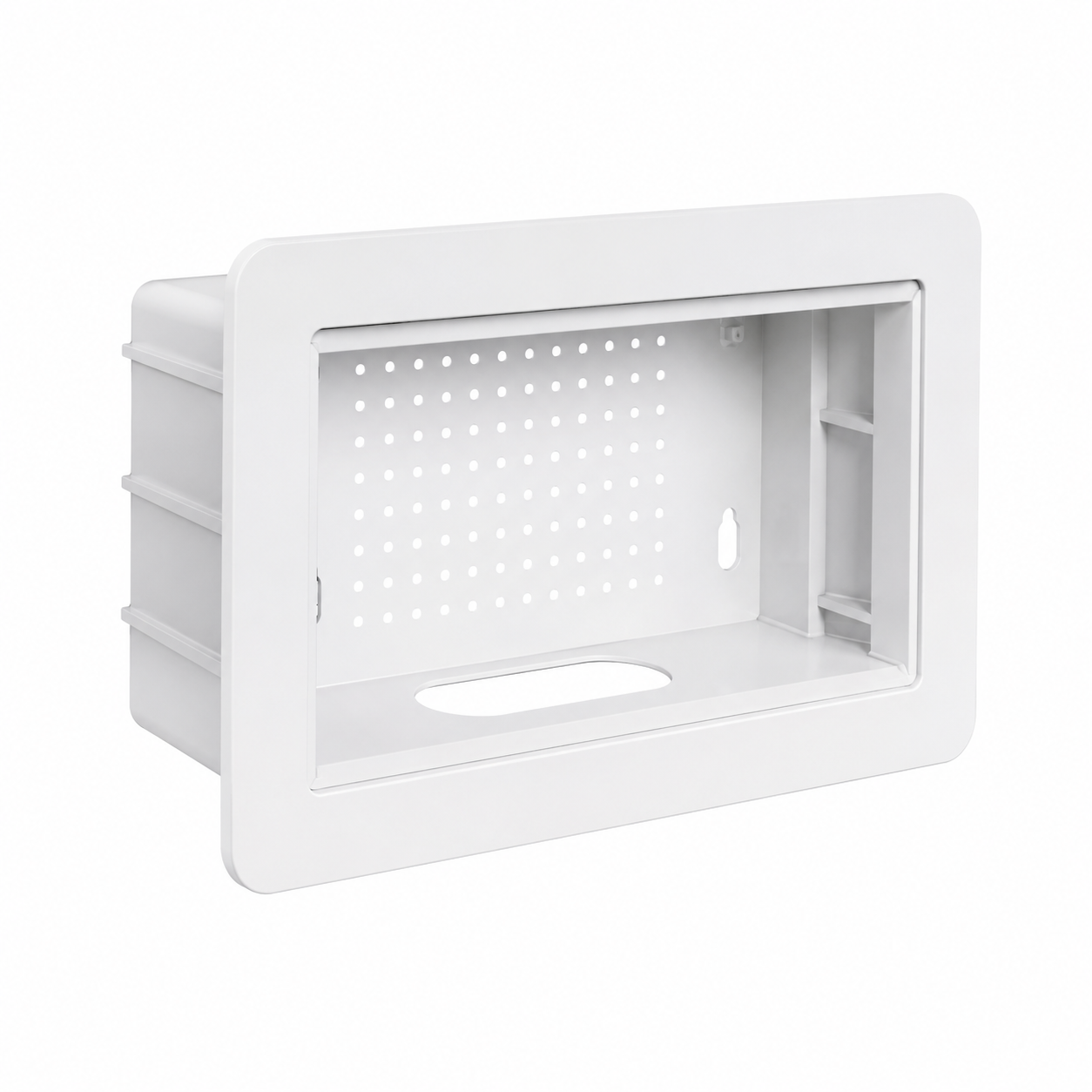 Recessed Hidden Low Voltage Distribution Panel Assembly Wall Embedded Household Wiring Box