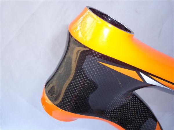 Carbon MTB Frame 26er 15/17 NT02 Mountain Bicycle/Bike Frame Orange-decal