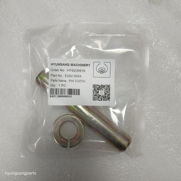 Excavator Bucket Tooth Pin E262-5004 For R250LC7 R300LC7 R320LC7
